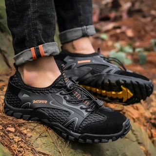 ⚡จัดส่งจากประเทศไทย⚡รองเท้าลุยน้ำสำหรับผู้ชาย รองเท้าเดินป่ากลางแจ้ง ระบายอากาศได้ดี ไซส์ใหญ่