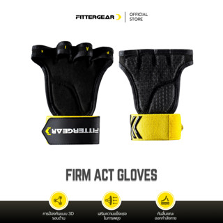 FITTERGEAR : FIRM ACT GLOVES ถุงมือออกกำลังกาย พร้อมสายรัดข้…