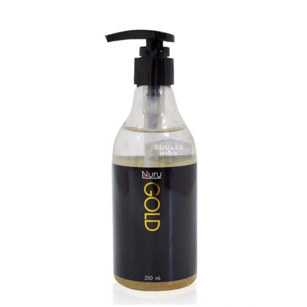ลดเพิ่ม 30% 🔥 Nuru Gel Gold 250 mL นูรุ เจลหล่อลื่น รุ่น โกลด์  บำรุงผิวด้วยทองคำ จากหนัง AV สูตรน้ำ
