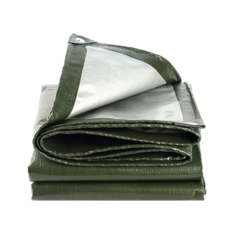 【2กระ】คุณภาพสูง ผ้าใบกันแดดกันฝน วัสดุPE/PVC (มีตาไก่) คลุมรถ อเนกประสงค์ ขนาด 2x3 4x5 เมตร - รูปที่ 7