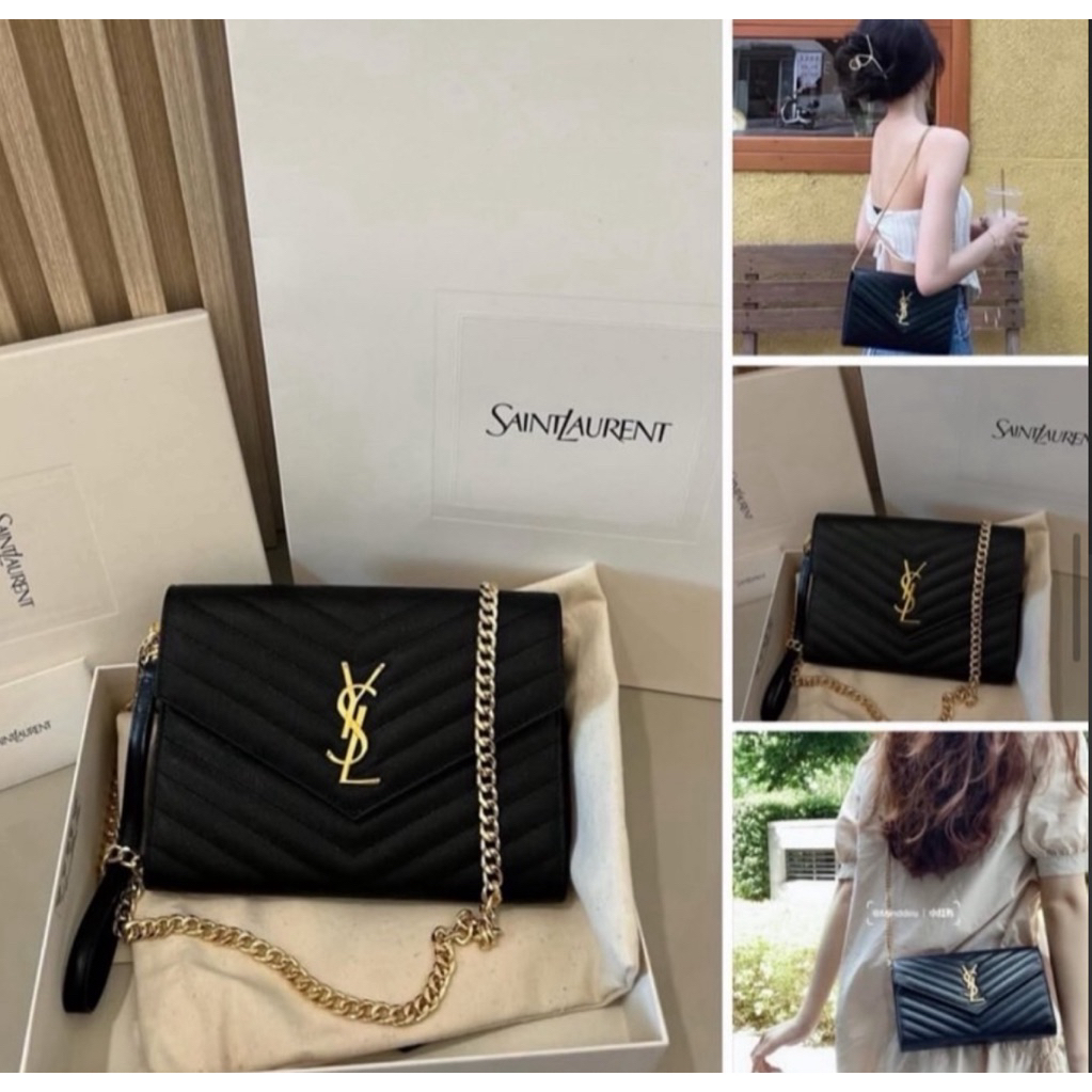 NEW YSL POCHETTE 8” Bag