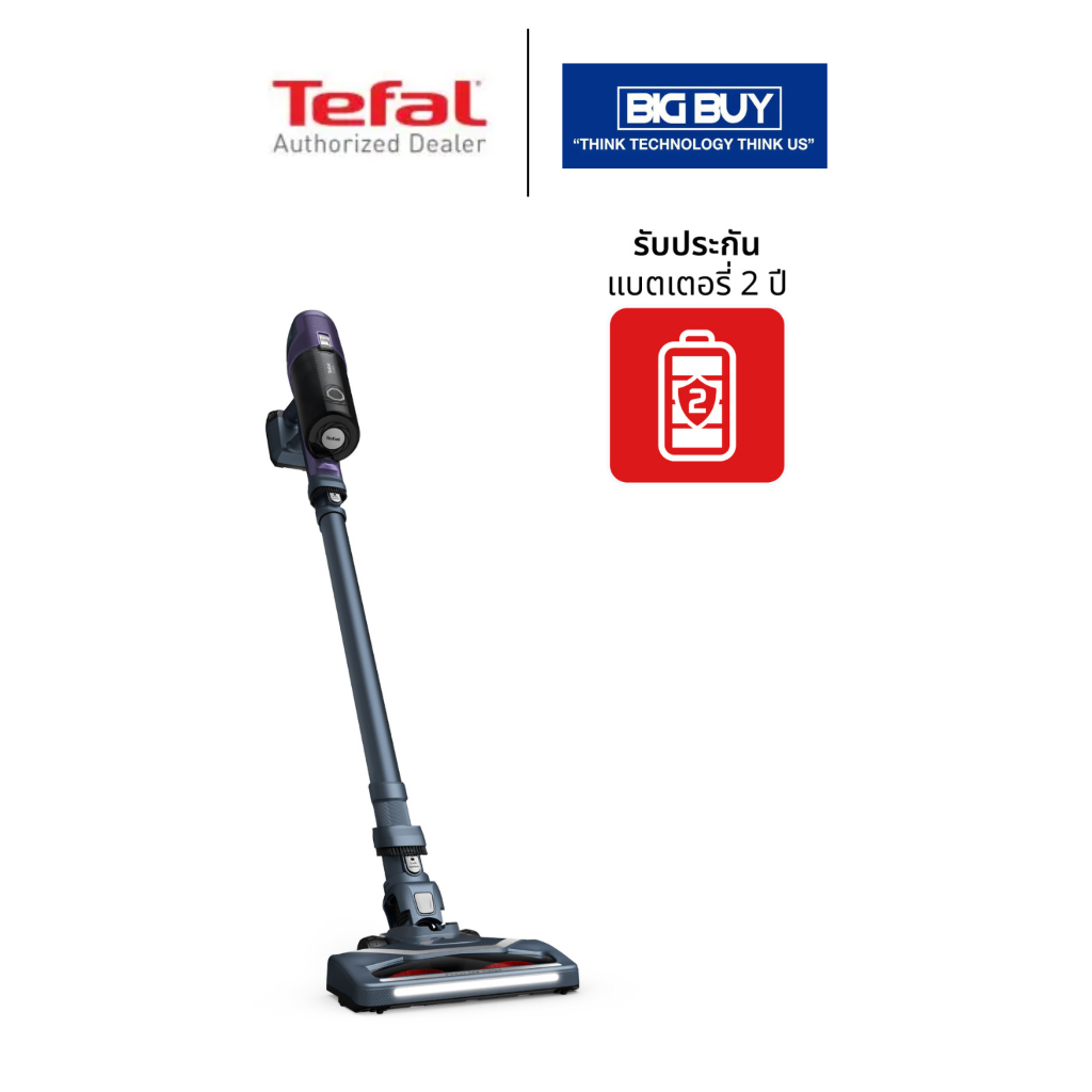 TEFAL เครื่องดูดฝุ่นแบบด้าม X-Pert 6.60 รุ่น TY6838 (100 วัตต์, 0.55 ลิตร) / รับประกัน 2 ปี