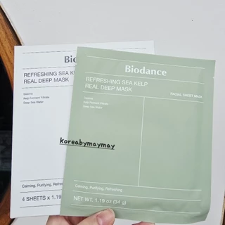 🎈☘️แท้/Onsale🎈 Biodance bio-collagen real deep mask