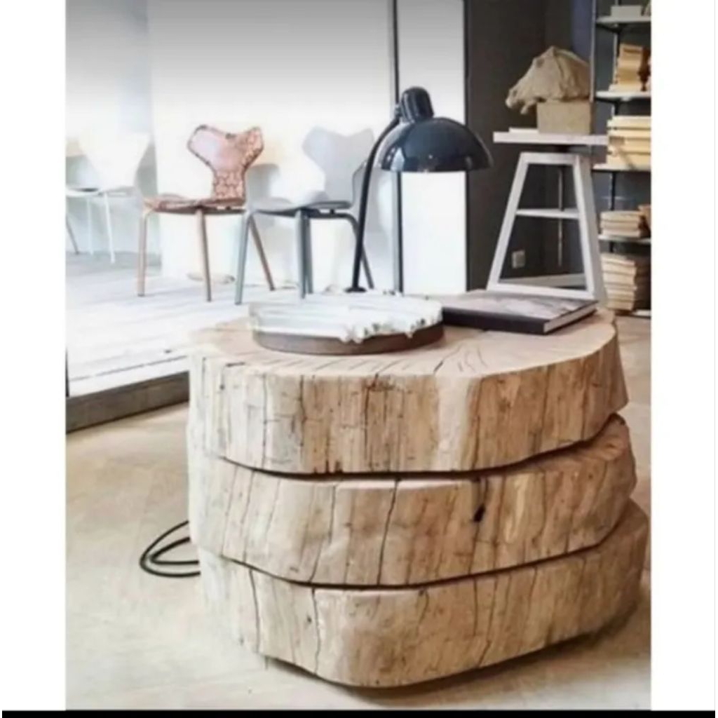 Log table(1เซต3ชิ้น) 40cm