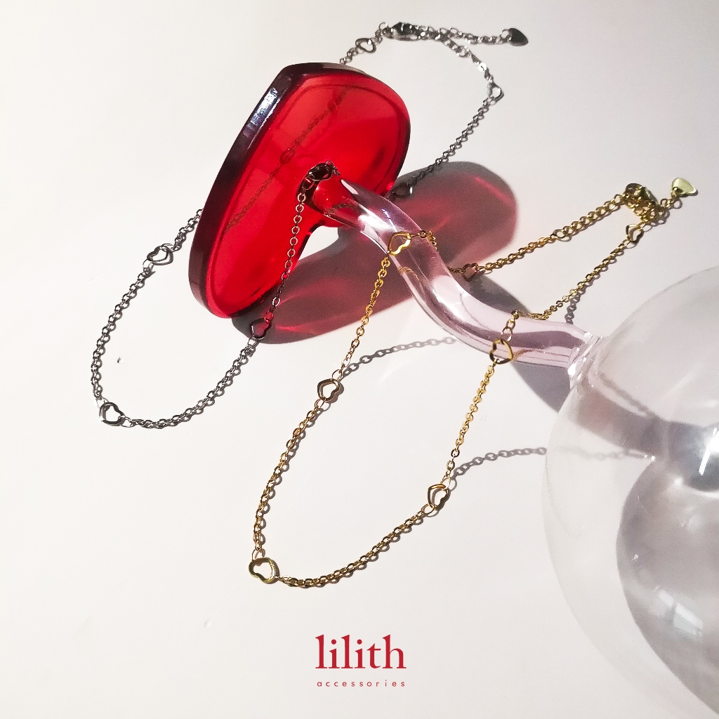 Lilith - Tiny Heart Necklace สร้อยคอ หัวใจ มินินอล