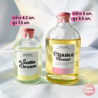 ✨New!! ก้านไม้หอมปรับอากาศ (100 ml.) น้ำหอมปรับอากาศ ขวดทรงกลม ใช้ได้นาน 1-2 เดือน กระจายกลิ่นได้ดี ฟรี! ก้านไม้ไฟเบอร์