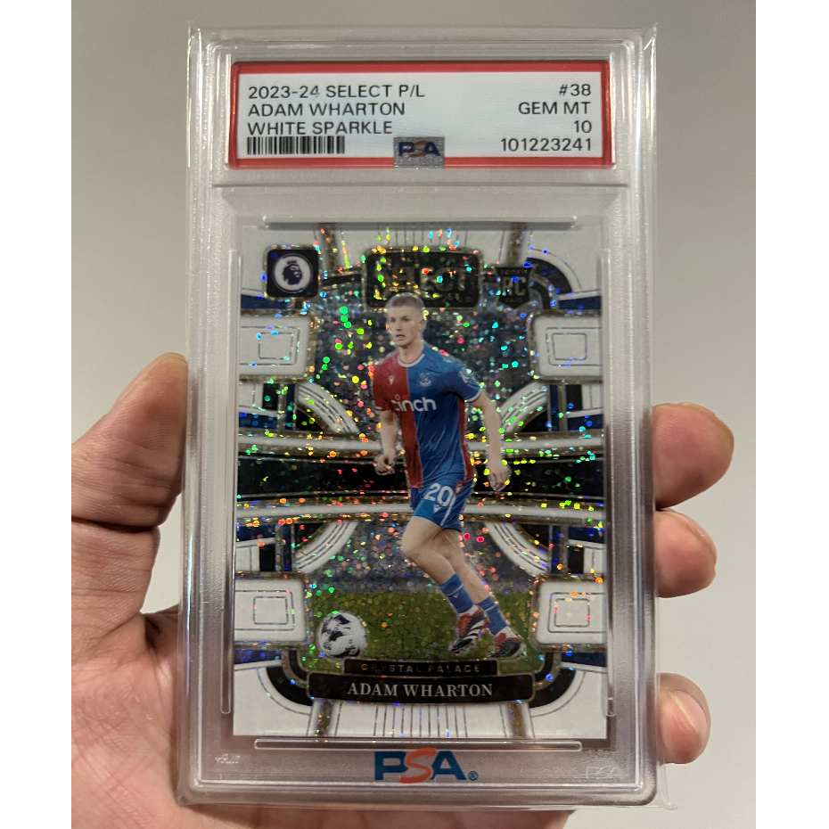 PANINI SELECT ADAM WHARTON WHITE SPARKLE PSA10 (POP2)