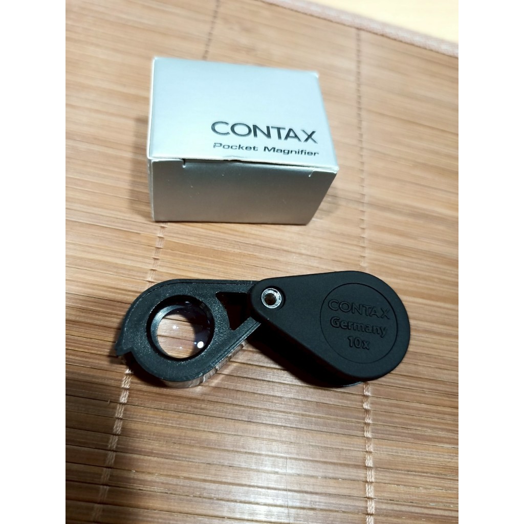 กล้องส่องพระ/เพชร Contax Germany 10X สีดำล้วน บอดี้สวยงาม เคลือบมัลติโค๊ด ส่องชัดสบายตา