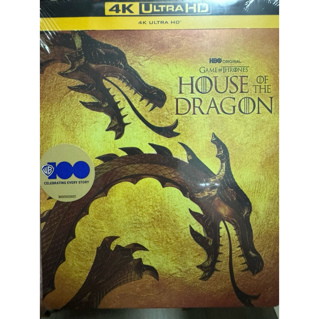House of the dragon season1 4k steelbook *ไม่มีไทย* 4disc