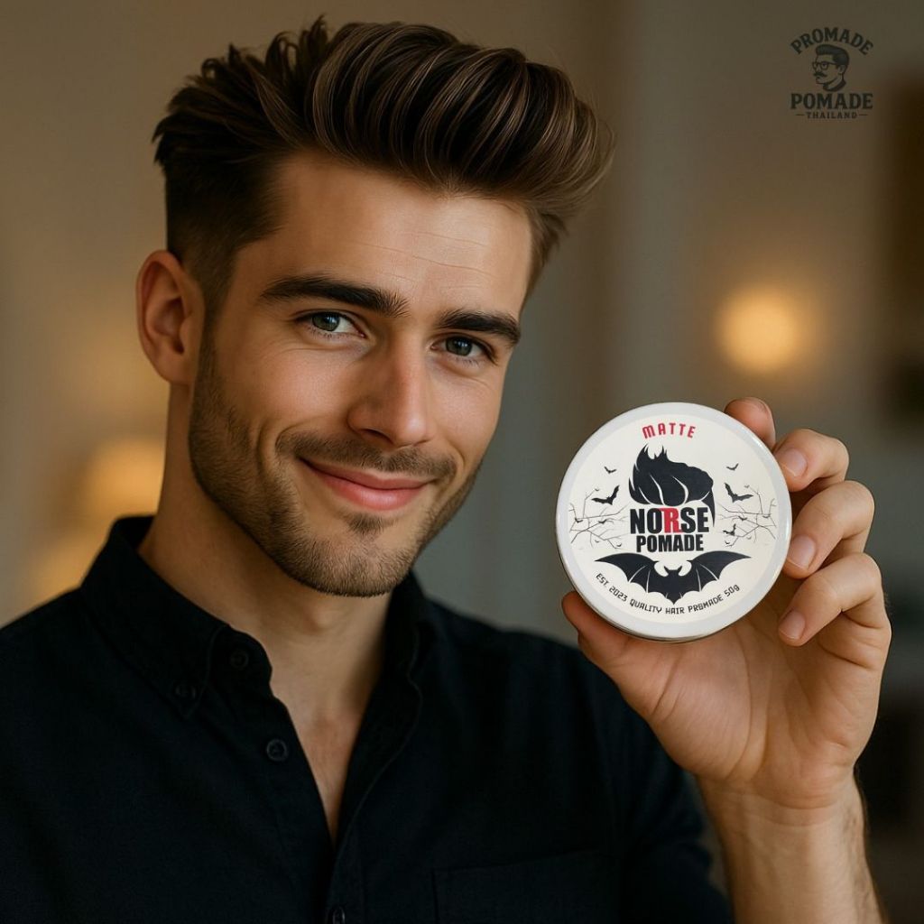 Norse Pomade  จัดทรงแบบไม่เงา กลิ่นหอม โพเมด MATTE POMADE
