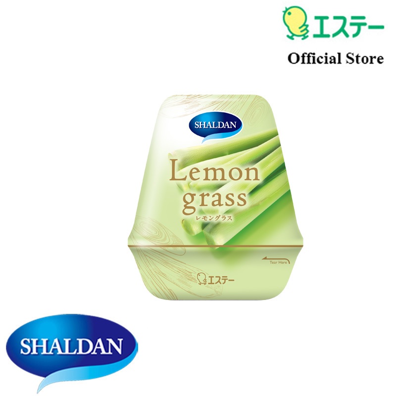 Shaldan Scent & Care Gel Air Freshener: Lemongrass เจลหอมปรับอากาศ กลิ่นตะไคร้หอม