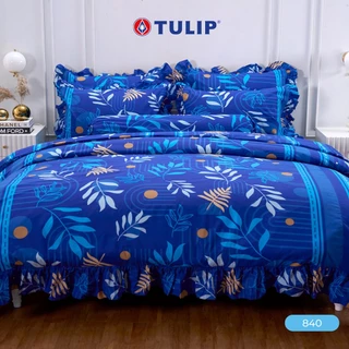 TULIP Cotton Mix พิมพ์ลาย 840 ชุดผ้าปูที่นอน ผ้าห่ม ผ้านวม พิมพ์ลายกราฟิกสวยงาม เนื้อผ้าหนาแน่น