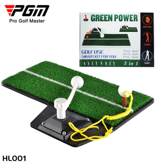 พรมซ้อมวงสวิงกอล์ฟ GREEN POWER 3 in 1 รุ่น GSM-01 PGM GOLF SWING MAT (HL001)
