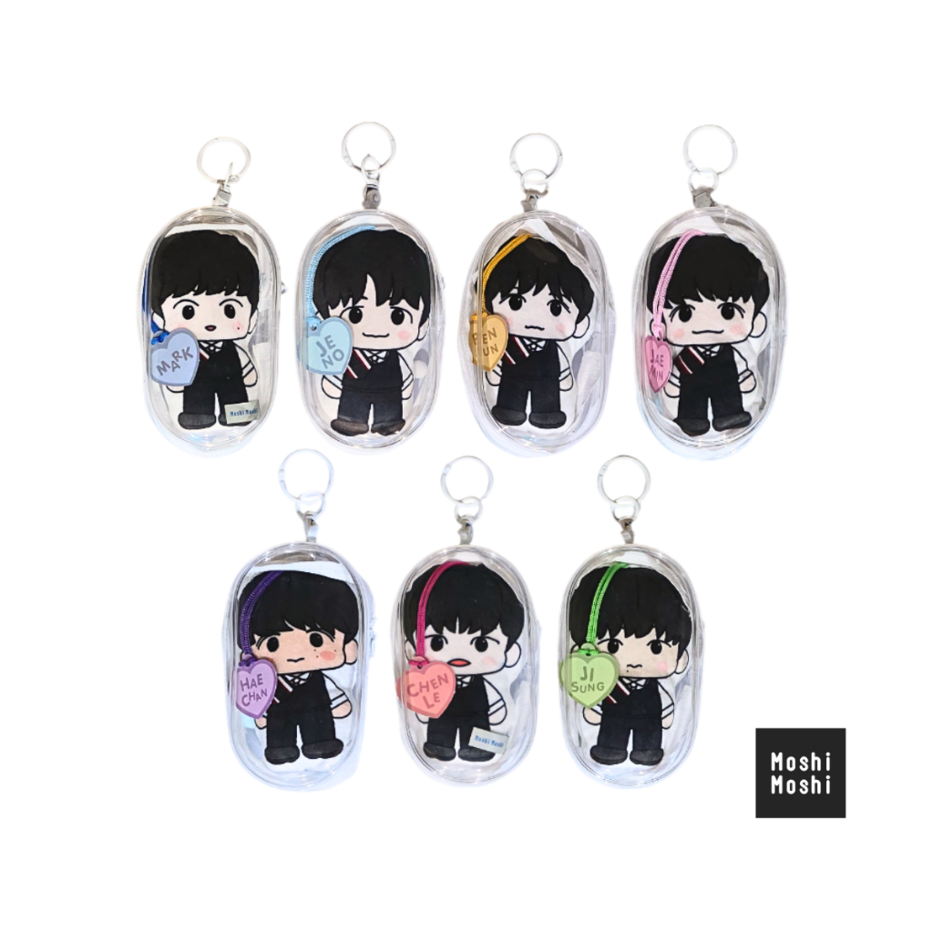Moshi Moshi x NCT DREAM Mini Di-Cut Pillow Keychain พวงกุญแจหมอนไดคัทมินิ ลิขสิทธิ์แท้ รุ่น 6100004873-4879