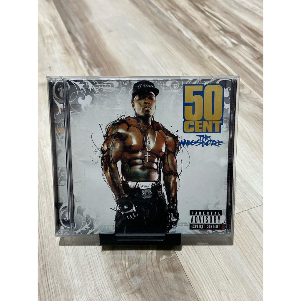 CD เพลงสากล The Massacre [PA] by 50 Cent (CD, Mar-2005, Interscope (USA))