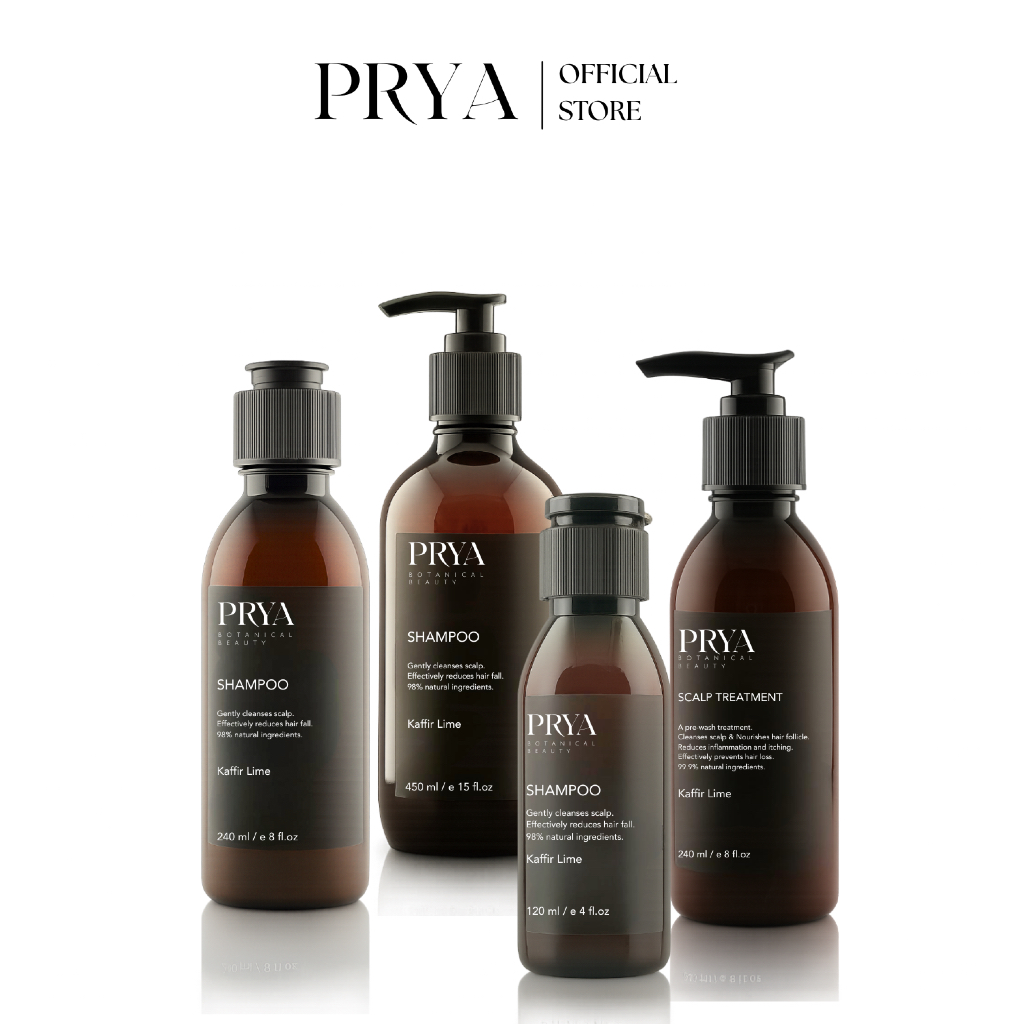 PRYA Kaffir Lime Shampoo แชมพูลดผมร่วง