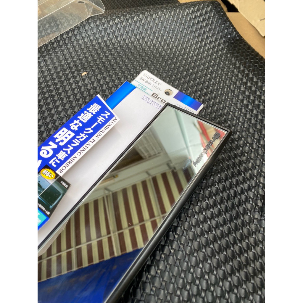 กระจกมองหลัง Broadway รุ่น BW-7845 - 240R เลนส์กระจกแบบตรง JAPAN