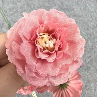 ดอกฮิบิล็อกัสปลอม 10 ดอก สำหรับตกแต่งงานแต่งงาน