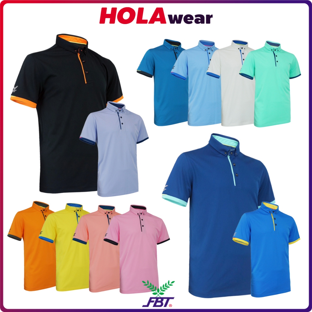 เสื้อโปโล  FBT B2C413 ชุดยูนิฟอร์ม กระดุมปกคอ