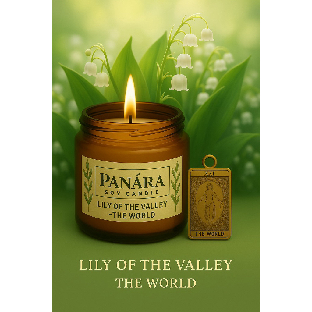 เทียนหอม The world กลิ่น (Lilly of valley) เสริม พลังความสำเร็จ ความสมบูรณ์ พร้อมเริ่มต้นใหม่