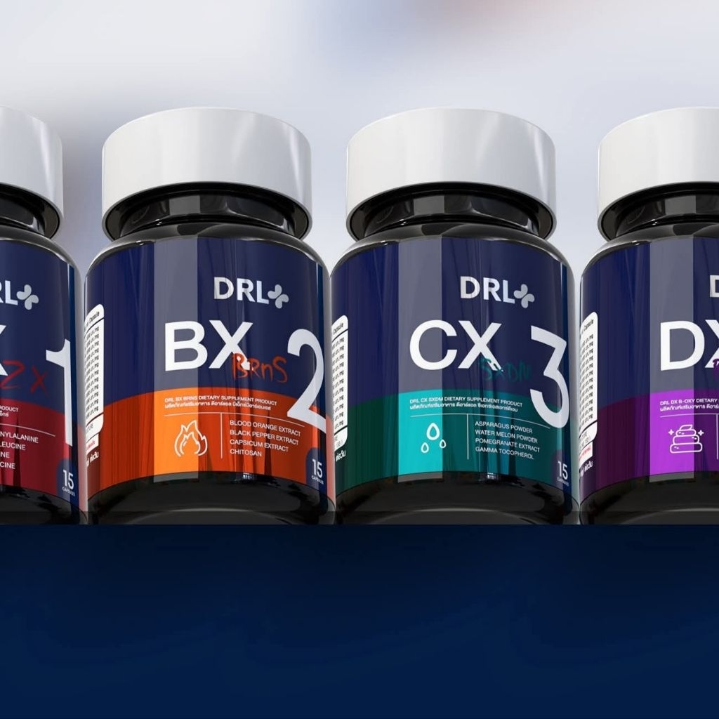 1แถม1🍋2 Dr.Leen ดร.ลีน DRL ดีอาร์แอล 4 สูตร  AX1 BX2 CX3 DX4