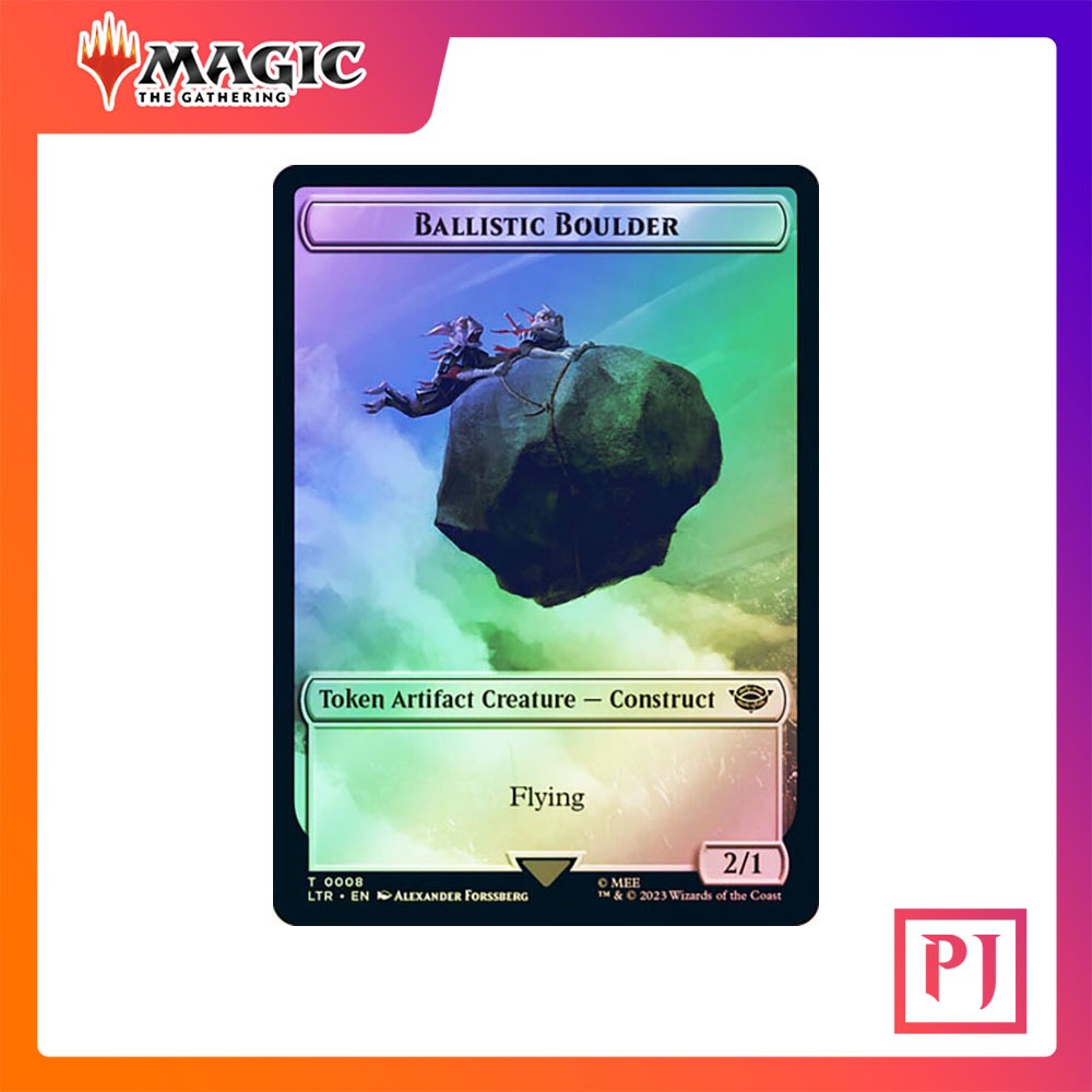 [MTG] Ballistic Boulder Token // Food Token (#009) [LTR] [TOKEN] [COMMON] [FOIL] [ENG] (Magic the Ga