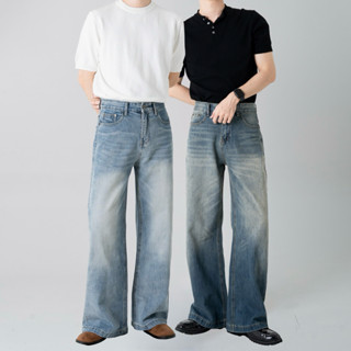 กางเกงยีนส์ Baggy Jeans Midline Classic Jeans By H.L.O