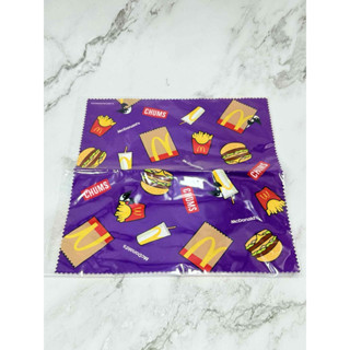 ผ้าเช็ดแว่น CHUMS McDonald's ที่อยู่ในถุงนำโชค(ZB : 394)สินค…