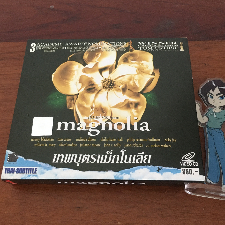 (มือสอง) VCD Movie Magnolia : เทพบุตรแม็กโนเลีย (ปี 1999) ลิขสิทธิ์แท้
