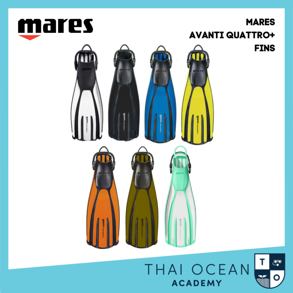 🐟 Mares Avanti Quattro+ Fins ฟินดำน้ำลึก 🐟