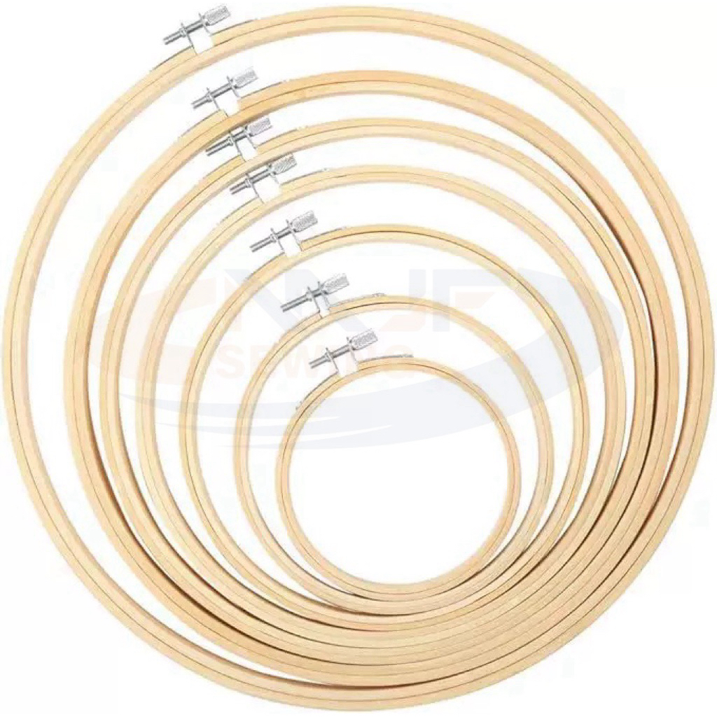 สดึงไม้ สะดึง พร้อมส่งทุกไซต์8cm—40cm（3นิ้ว—15นิ้ว)สดึงไม้ไผ่ สดึงปักผ้า คุณภาพดี สะดึง งานปัก