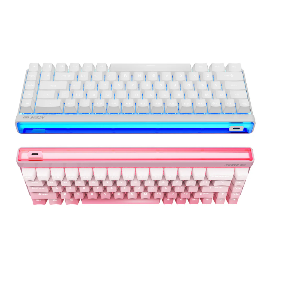 🔥พร้อมส่ง🔥Mchose Ace68 Air คีย์บอร์ดเครื่องกล Esports ประสิทธิภาพสูง RT0.01,8+128k