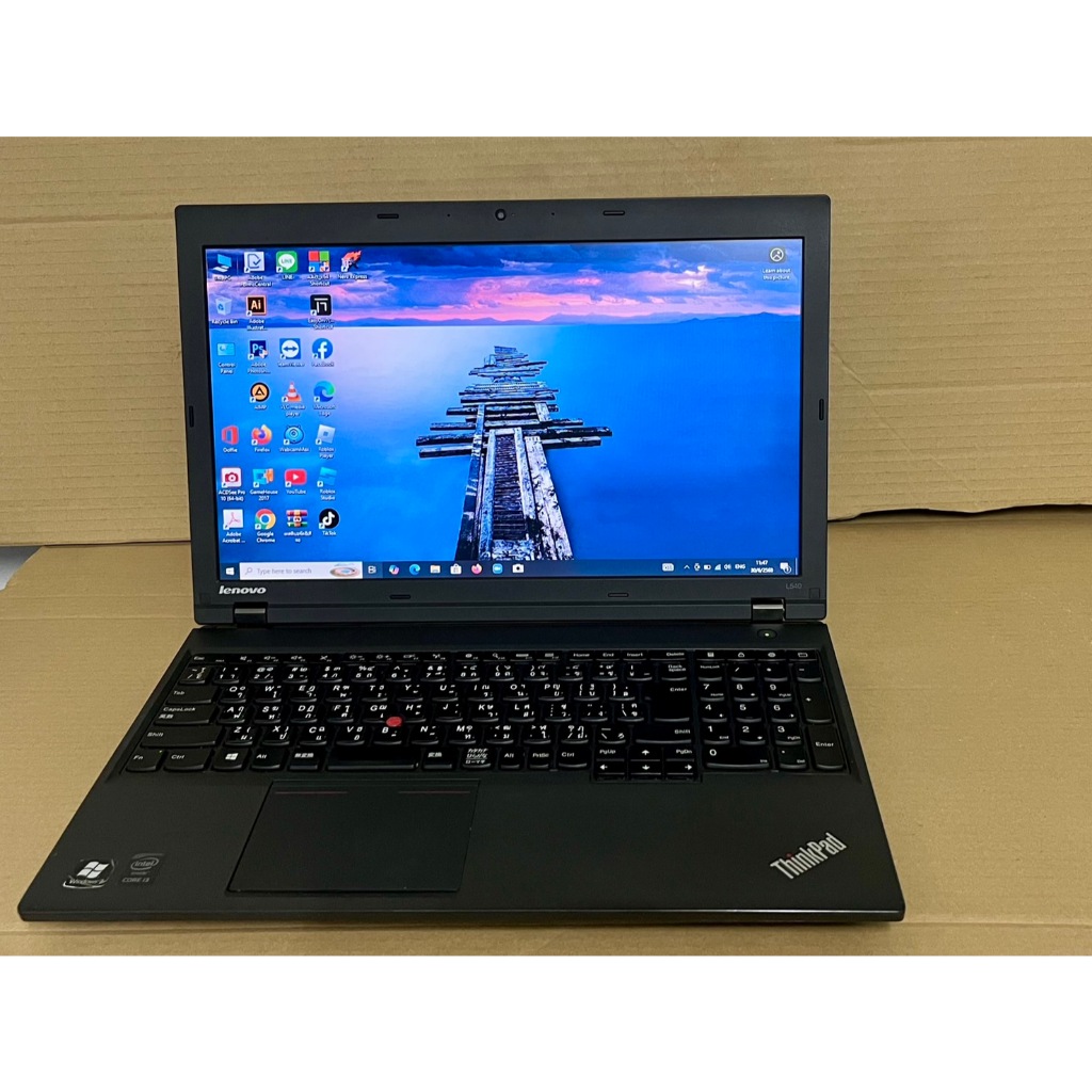 โน๊ตบุ๊ค Lenovo L540lntel (R)Core(TM) i3 -4100m CPU2.50Ghz2.49GHz  - Ram 4 Gb  - HDD 500 GB