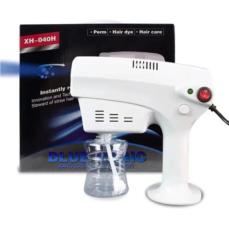 เครื่องสปาผม เครื่องพ่นสปา นาโน มินิ ปืนพ่น ไอน้ำ Nano Spray Gun Blu-ray Anion เครื่องพ่นนาโน เครื่องพ่นสปานาโน ของแท้