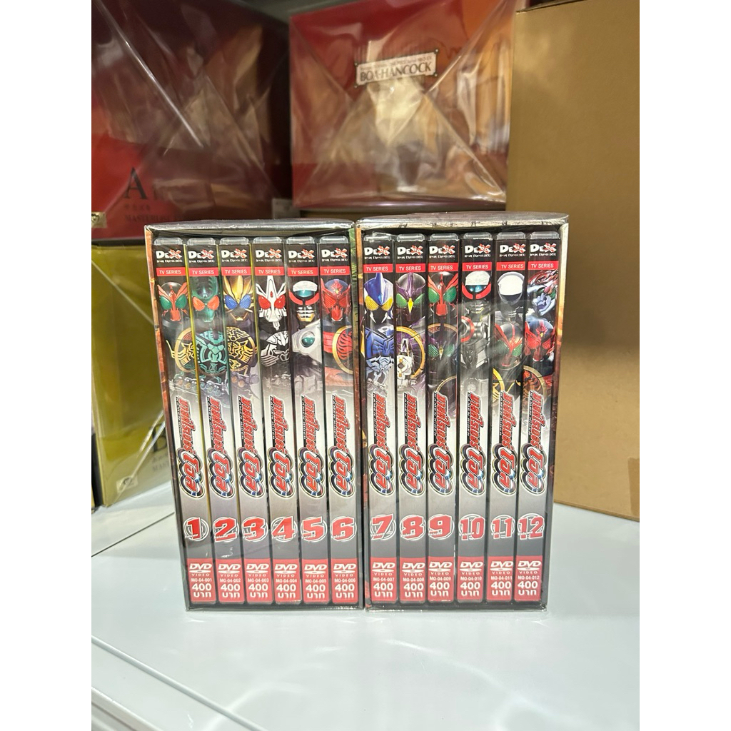 DVD Kamen Rider OOO Vol.1-12 Boxset