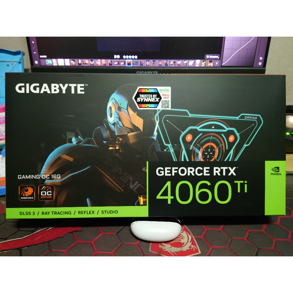 Gigabyte RTX 4060 ti 16 GB 3 พัดลม มือสอง