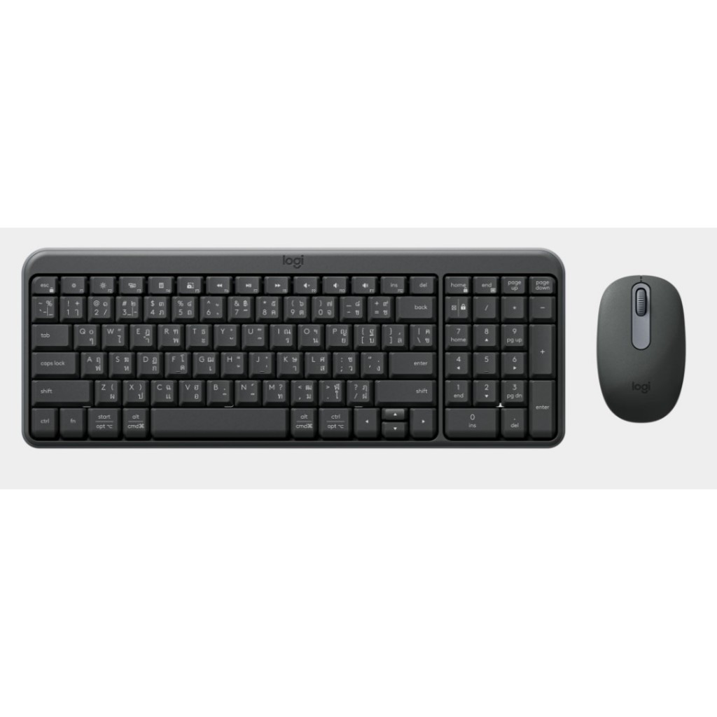 LOGITECH MK250 COMPACT WIRELESS COMBO KEYBOARD - GRAPHITE(IP7-001295)