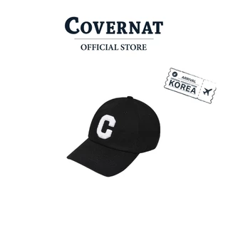 COVERNAT หมวก รุ่น C Logo B.B Cap Black (70064SCLCAU_U6BKXX)