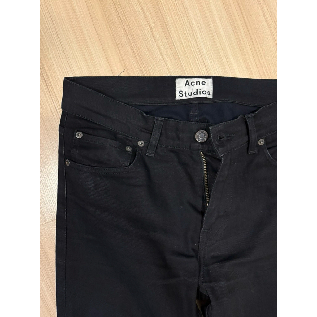 ACNE STUDIOS BLACK DENIM