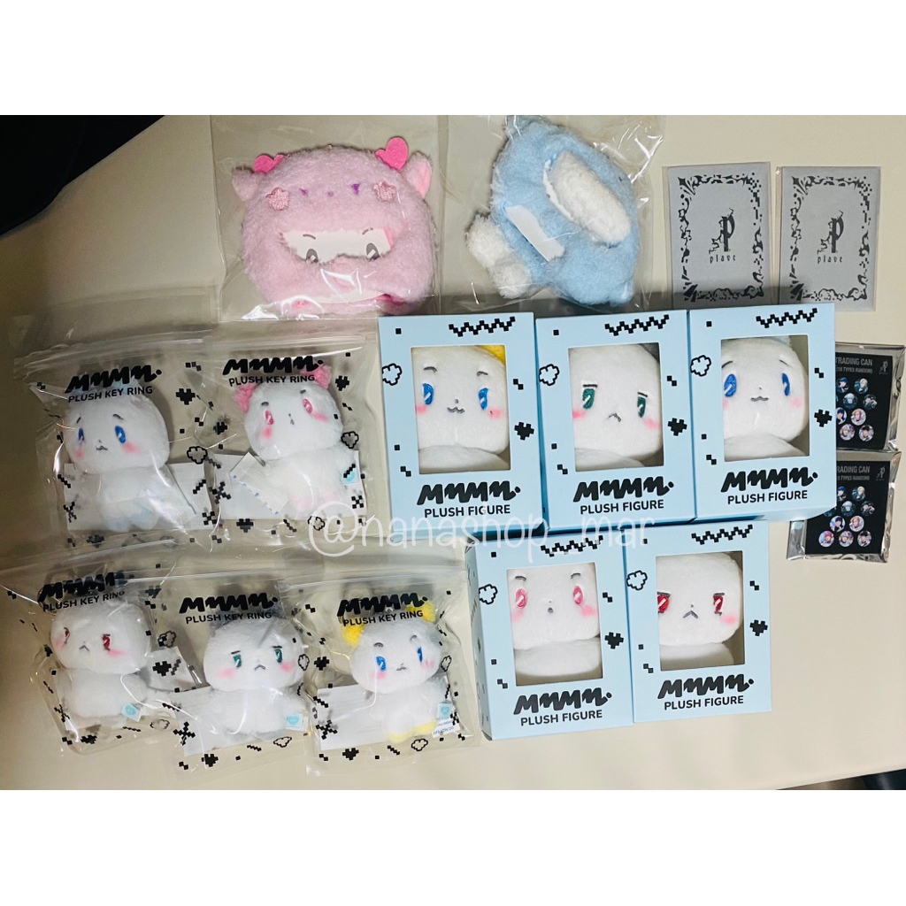 พร้อมส่ง 🌻 Plave - MMMM Plush figure / keyring / binder -  MEYMU / MOI / MIIMU/ MUHMO / MEOWMI