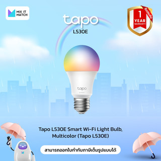 Tapo L530E Smart Wi-Fi Light Bulb, Multicolor (Tapo L530E)