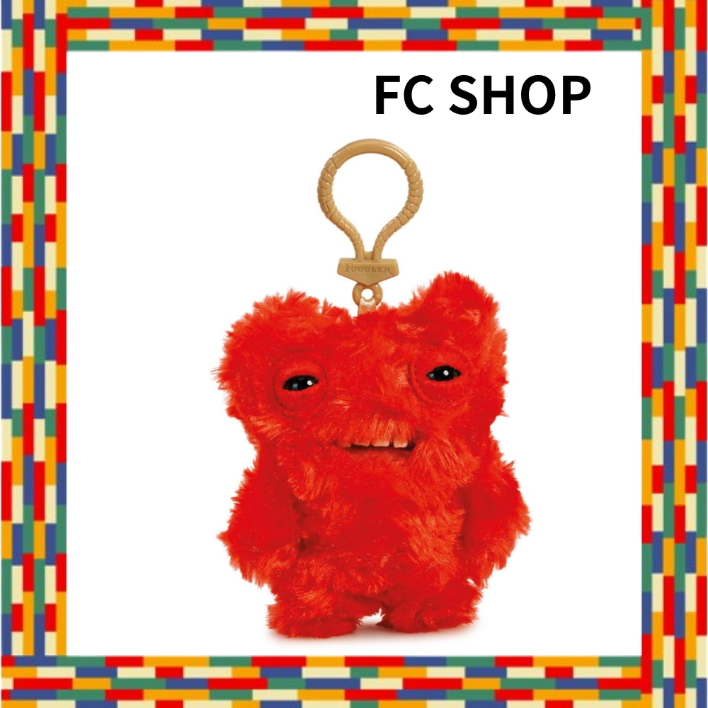 [Fuggler] Fuggler (Keyring) Keyring 2nd Edition Munch Munch (Red Swirl) Munch Munch - Red Swirl Keyc