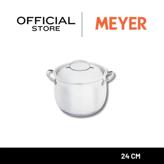 MEYER BELLA CLASSICO Stainless Steel 24CM / 7.6L หม้อ 2 หู สแตนเลส สตีล พร้อมฝา (73288-T)
