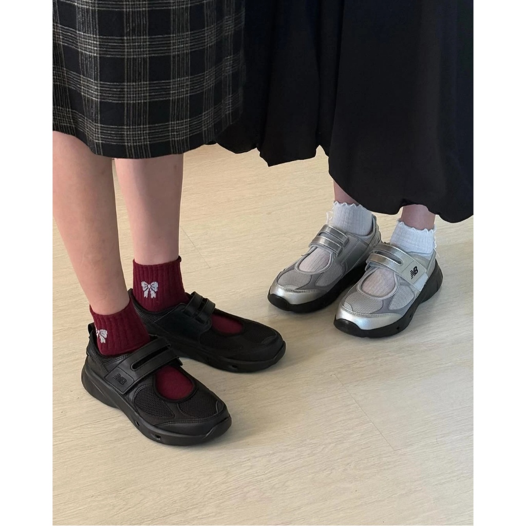 รองเท้า NEW BALANCE NB BREEZE【ของแท้ 100 %】รองเท้าแมรี่เจน