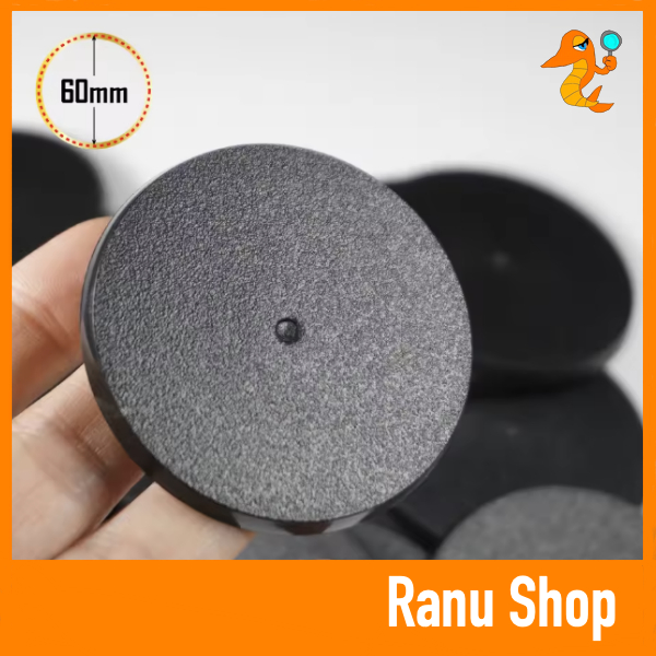 Base 60mm ฐานกลม 60 มม. สําหรับโมเดลจิ๋วและเกมกระดาน