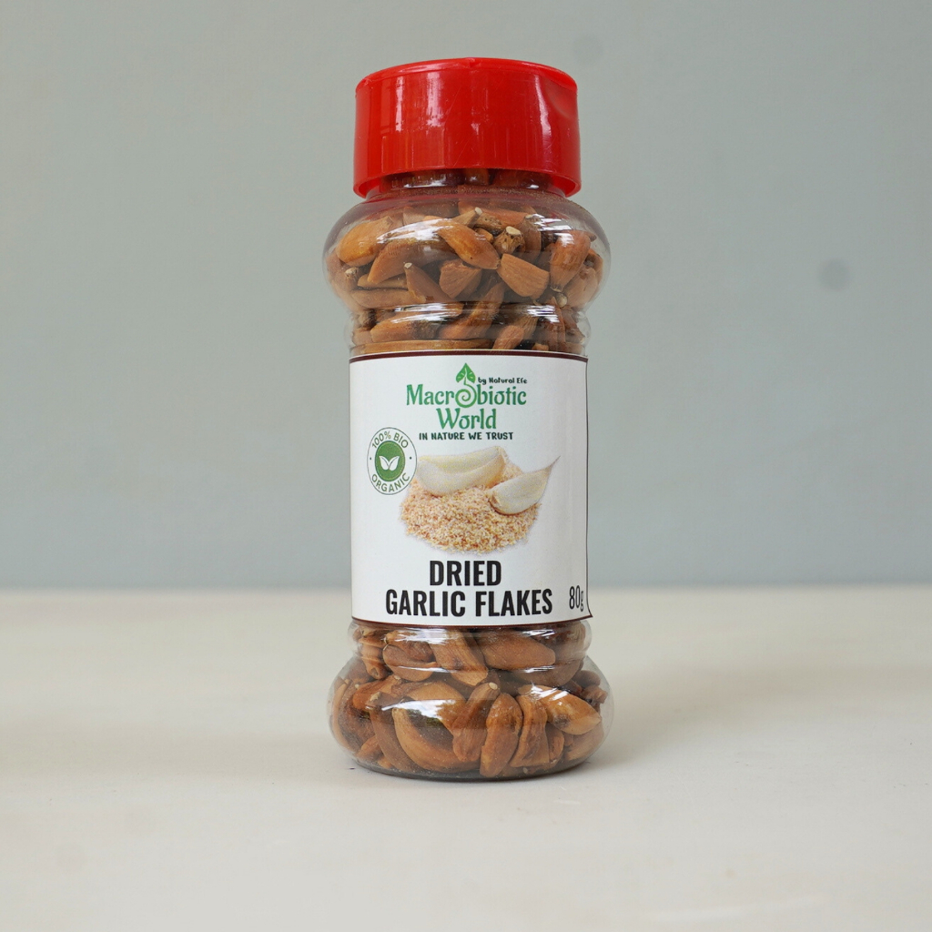 Organic/BIO | Spices & Herbs | Dried Garlic Flakes กระเทียมอบแห้ง