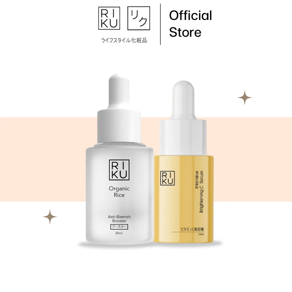 RIKU repair barrier set ริคุบูสเตอร์ข้าว Organic และวิตามินซีเซรั่ม สกินแคร์ Skincare บำรุงผิว thumbnail 3