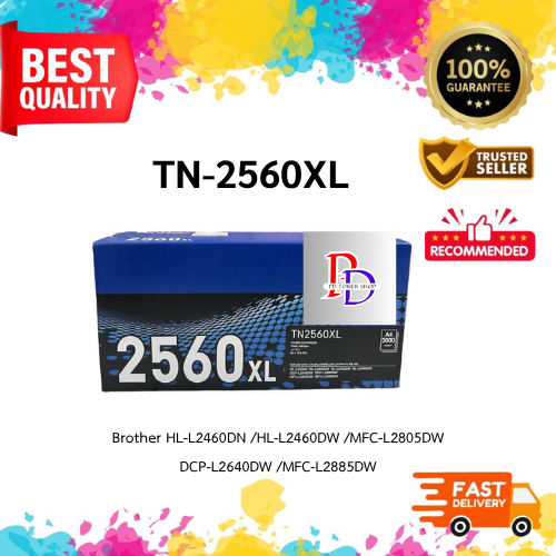 Brother TN-2560XL TONER HL-L2460DN / HL-L2460DW / MFC-L2805DW / DCP-L2640DW/ MFC-L2885DW