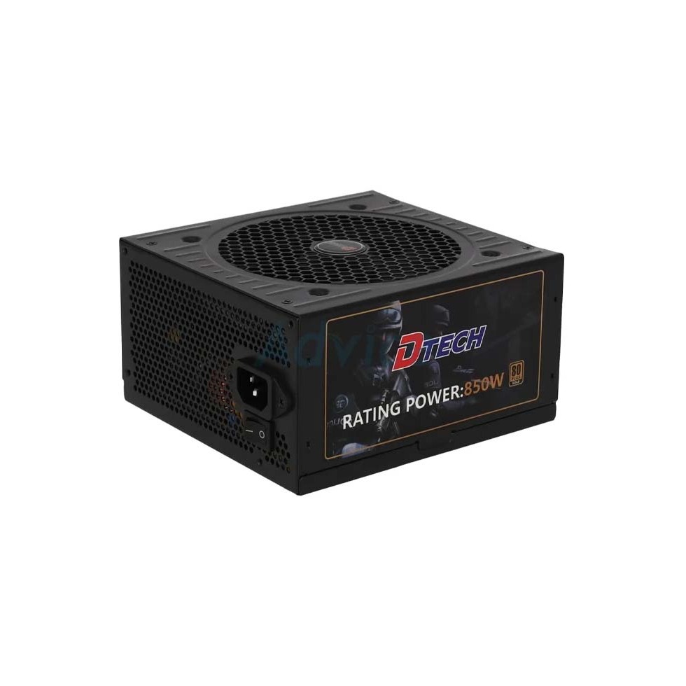 Power Supply (80+ GOLD) 850W DTECH PW072A พาวเวอร์ซัพพลาย อุปกรณ์จ่ายไฟ(By Shopee  SuperTphone1234)