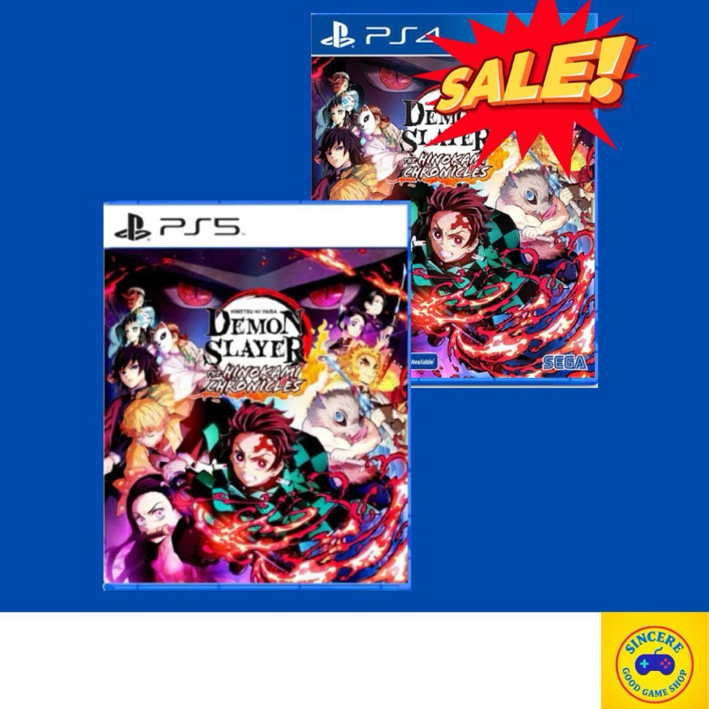 Demon Slayer ดาบพิฆาตอสูร(PS4/PS5) (มือ1/มือ2)